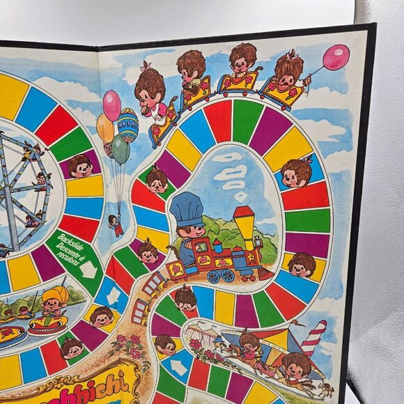 Monchhichi Board Game 1974 At The Fair Parker Brothers Vintage Complete Read - Picture 8 of 16